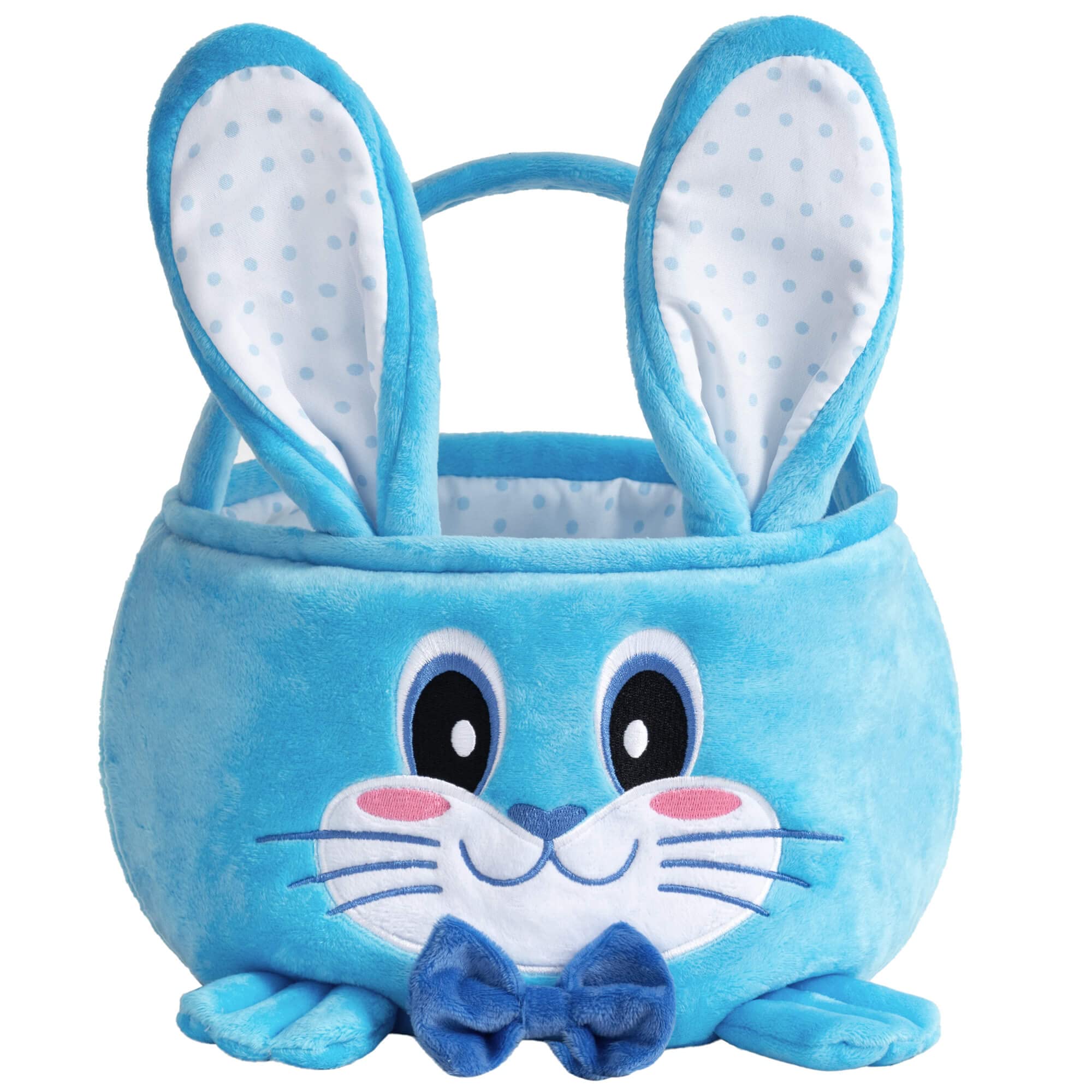 Amazon.com : HiChen Easter Basket Empty Bunny Cute Furry Basket